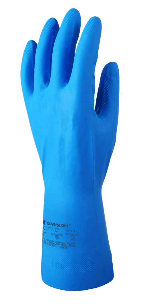 EUROCHEM N5560 Kimyasal Koruyucu Nitril Eldiven — 33 cm